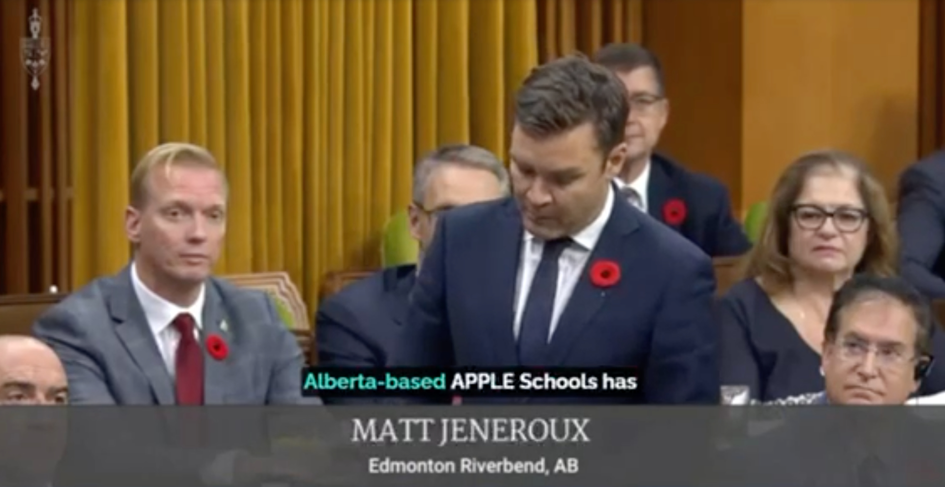 APPLE Schools in the House of Commons