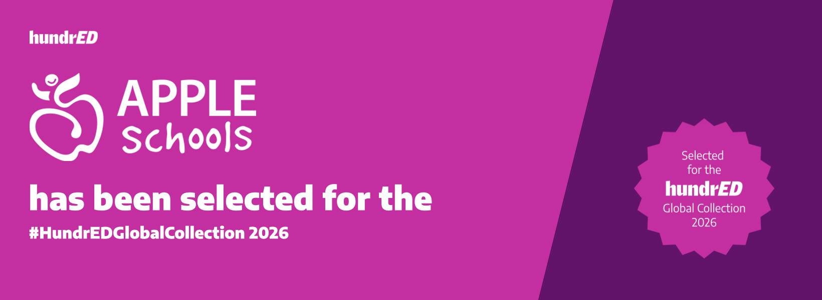 APPLE Schools recognized among Top 100 Global Education Innovations